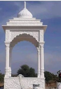 Outdoor Marble Stone Temple