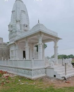 White Marble Outdoor Temple