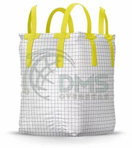 Polypropylene Top Open Flat Bottom Fibc Bag, Color : White