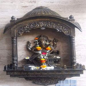 Carved Wooden Jharokha