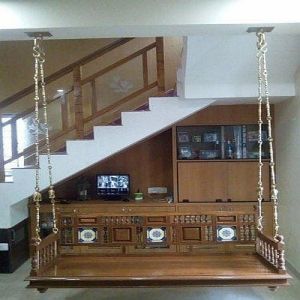 Designer Wooden Hanging Jhula