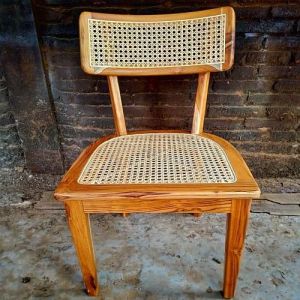 Wooden Cane Restaurant Chair