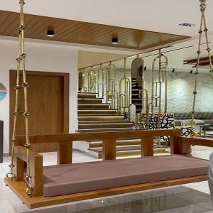 Wooden Swing Jhula for Home