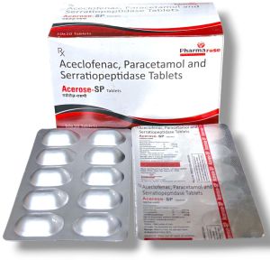 Acerose SP Tablet, Packaging Type : Strips