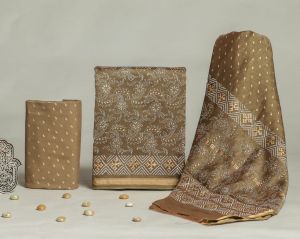Chanderi Unstitched Suits