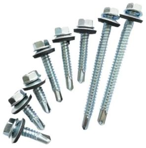 Steel HP Self Drilling Screw, Color : Silver, Packaging Type : Box