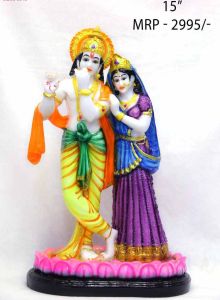 Resin Radhe Krishna Statue