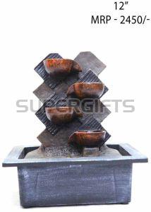 4 Step Polyresin Water Fountain for Indoor Or Outdoor