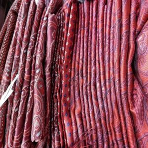 Printed Jacquard Necktie Fabric, Width : 48 Inch