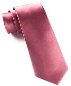 Mens Plain Satin Neckties