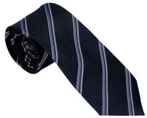 Polyester Stripped Mens Stylish Neckties Formal Wear, Party Wear