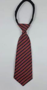 Printed Polyester School Ties Standard, Technics : Machine Made