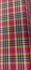 Polyester Checked Check Mattress Fabrics