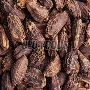 Organic Black Cardamom Raw, Grade Standard : Food Grade for Cooking