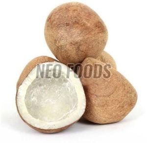 Hard Raw Dried Coconut, Color : Brown, Taste : Light Sweet