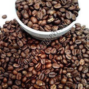 Aaa Grade Arabica Roasted Coffee Beans, Color : Brown