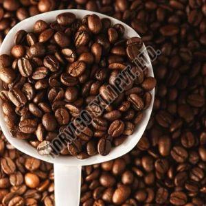 Aaa Grade Robusta Roasted Coffee Beans, Color : Brown