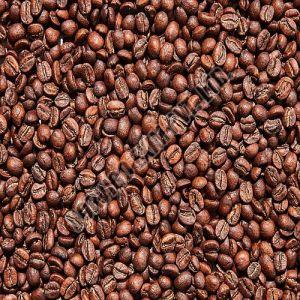 AB Grade Robusta Roasted Coffee Beans, Color : Brown