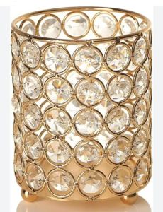 Crystal Decorative Flower Vase