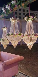 Metal & Crystal Decorative Hanging Jhoomar