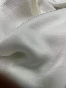 Plain Bemberg Cupro Satin Fabric, Color : White