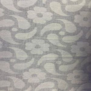 Cotton Jacquard Fabric, Color : Greige / Custom Dyed
