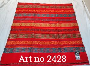 Ladies Angura Zari Woolen Shawl