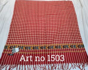 Printed Ladies Baby Check Woolen Shawl, Color : Multicolor