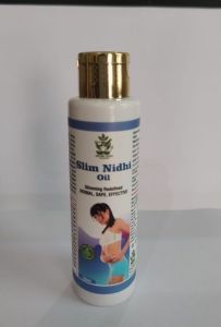150ml Nidhi Slimming Oil, Packaging Type : Plastic Bottle