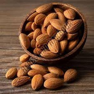 Almond Nuts, Packaging Type : Brown for Snacking Or Baking