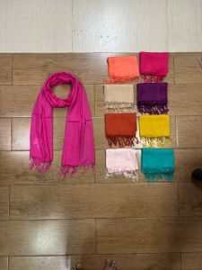 Plain Womens Scarves, Color : Multicolor Common