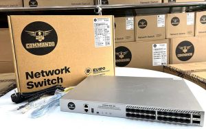 C3500-24X+2C Commando Marshall AC+DC Fiber Routing Switch