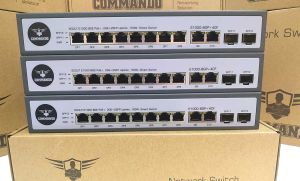 e1000 8ge Full POE 150w Unmanaged Switch