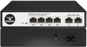 E300-4gp-2g Commando Scout 4ge Full POE Switch