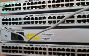 Commando Soldier POE Uplinks 600w Routing Switch