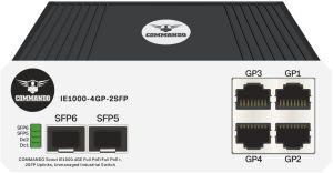 Commando Scout ie1000 4ge Full POE Unmanaged Switch