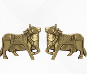 Brass Decorative Cow Pair
