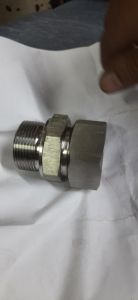 Stainless Steel Single Ferrule Hydraulic Fittings, Form : Nut, Bolts