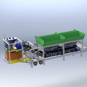 Mobile Concrete Batching Plant