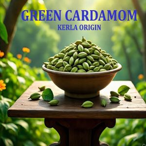 8mm Natural Green Cardamom (Kerala Origin)