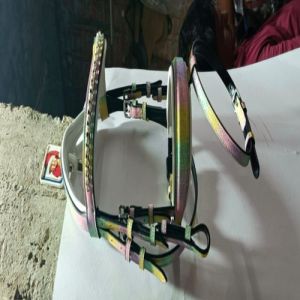 Pastel Rainbow Glitter English Horse Bridle