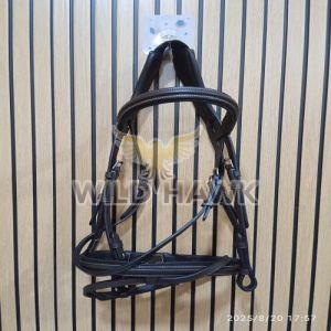 Genuine Leather Black Padded Comfort English Horse Bridle