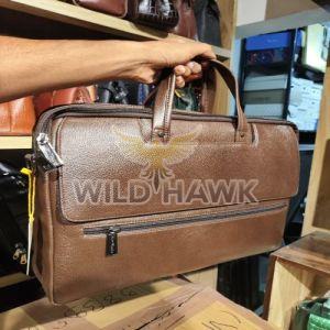 Brown Leather Office Bag