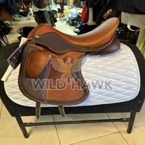 Premium Two-Tone English Horse Saddle
