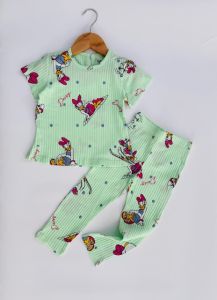 Girls Daisy Duck Pajama Set