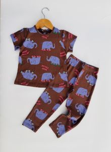 Kids Keep Rollin Elephant Pajama Set