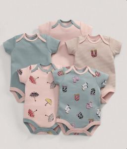Old Navy Unisex Baby Bodysuit Set with Rain and Umbrella Prints