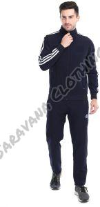 Polyester Blue Mens Tracksuit For Winter