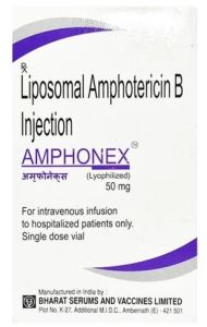 Amphonex 50mg Injection, Packaging Type : Vial