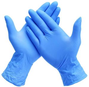 Rubber Nitrile Hand Gloves, Brand Name : Sypnile